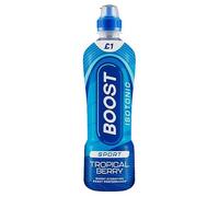 Boost Sport Tropical Berry Isotonic Drink, 12 Bottles × 500 ml, Price Marked £1