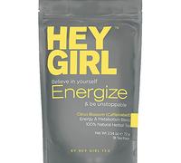 Boost Your Metabolism with Energize Tea | 100% Natural Herbal Weight Loss Tea Blend | Slimming Tea with Guarana Extract,Perfect Coffee Substitute with 80 mg of Caffeine in Every Cup | 72g_18 Tea Bag