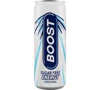 Boost Zero Sugar Original Energy Drink, 24 Pack, 250ml Cans
