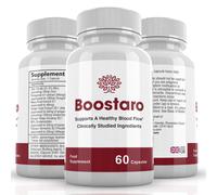 Boostaro Supports Healthy Blood Flow - Natural Food supplement