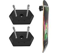 BOOSTEADY 2 Pack Skateboard Wall Mount Skateboard Hanger for Skateboard Deck Display and Storage, Floating Effect…