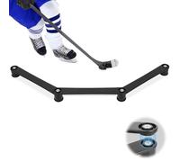 BOOSTEADY 3-Sections Hockey Training Equipment,Magnetic Adjustable Size Hockey Stick Handling Trainer,Portable Stickhandling Training Tool for Puck Control, Reaction Time and Coordination