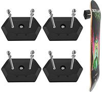BOOSTEADY 4 Packs Skateboard Wall Mount Skateboard Hanger for Skateboard Deck Display and Storage, Floating Effect
