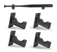 BOOSTEADY 4 Pcs Baseball Bat Wall Mount,Softball Bat Holder,Bat Wall Rack Hangers for Holder for Horizontal Display