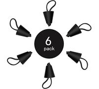 BOOSTEADY 6 Pieces Kayak Plugs Scupper Plugs Kayak Drain Plugs with Lanyard Kayak Plugs for Sit on Top