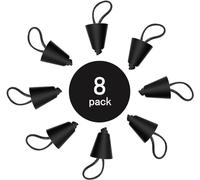 BOOSTEADY 8 Pieces Kayak Plugs Scupper Plugs Kayak Drain Plugs with Lanyard Kayak Plugs for Sit on Top…