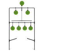 Boosteady BB Gun Targets Larger Metal Resetting Airsoft Pellet Gun Shooting Target for Backyard, Rated for .177 .20 Caliber