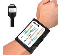 BOOSTEADY Big Screen Score Keeper for Tennis Racket and Padel,Adjustable Wrist Strap Score Board for Recording Points,Games and Sets - Glue-Free, Lightweight, Laser Engraved Numbers