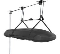 BOOSTEADY Ceiling Hoist for Kayak,Cargo Box, Heavy Duty Kayak Pulley System, Hold Up to 150 lbs Capacity, Cargo Box Storage, Garage Organization Lift System Fit 10-14 Foot Ceilings