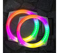 BOOSTEADY Cornhole Lights Set of 2 Cornhole Board Lights RGB Flashing Induction Corn Hole Lights for Camping Backyard Game (4ft x 2ft)