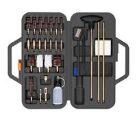 Boosteady Gun Cleaning Kit for Rifles Universal Handgun Shotgun Pistol Rifle Cleaning kit for .22 .357/9MM .30 .40 .45 .243 .270 12GA 20GA All Calibers and Portable Brass Brush with Case-brass jags