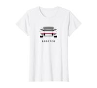 Boosted Sports Car Value Graphic T-Shirt, Women, White, XS