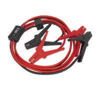 Booster Cables 16mm² x 3m 400A with Electronics Protection | BC16403SR Sealey Ne