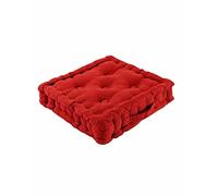 Booster Cushion For Home Office Garden Indoor Outdoor Dining Arm Chair For Elderly Post-Operative and Pregnancy Thick Seat Pad Pain Relief Cushion Soft Touch (Red, Pack of 2)