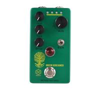 Booster/Overdrive Guitar Effect Pedal 4 Mode Switch & Level/Tone/Drive Controls Compact Portable Digital Overdrive Guitar Effector Effect Processor for Electric Guitar - GREEN SCREAMER