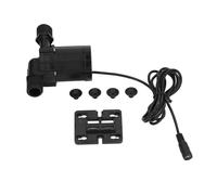 Booster Pump 12m Lift Low Noise Brushless 800L/H Copper Motor Portable Aquarium Pump DC24V 30W for Fish Tank and Shower Pressurization ABS Copper Material