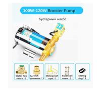 Booster Pump Household Mute for Tap Water Pipeline/Heater with Automatic Flow Switch,Solar Energy Hot and Cold Water Pump Tool DIY(100W-120W)