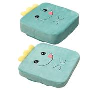 Booster Seat Dining Chair 2PCS Thick and Thin Each One Cartoon Toddler Booster Seat for Table Detachable Washable Sponge Cushion with Straps Non-Slip Dining Chair Pads for Kids Eating ..