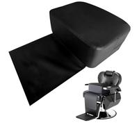 Booster Seat for Barber Chair, PVC Salon Booster Seat Cushion Pads for Kids Hair Cutting, Boat Booster Seat for Driver, Cushion for Styling Chair, Barber Spa Equipment