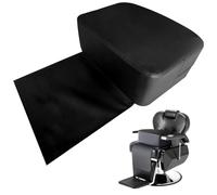 Booster Seat for Barber Chair, PVC Salon Booster Seat Cushion Pads for Kids Hair Cutting, Boat Booster Seat for Driver, Cushion for Styling Chair, Barber Spa Equipment Barber Chair Salon Chair Booste