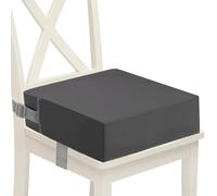 Booster Seat with Straps Portable Adjustable Removable Student Seat Cushion