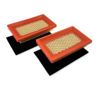 BOOSTI 2x Air Filter Set for MTD Smart 395 PO, 395 SPO, 42 PO, 42 SPO, 46 PO, 46 SPO, 46 SPOE, M56 Lawnmower