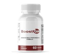BoostUp for Men - Boost Up Male Performance - Supports a Healthy Blood Flow - Natural Ingredients - 60 Capsules/Slim Warriors