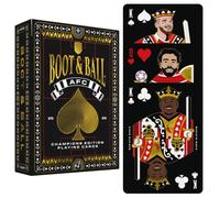 Boot & Ball Arsenal Champions Playing Cards, Gold Foil Detail, Football Fan Gift