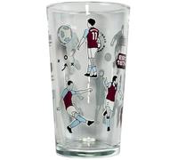 Boot & Ball Aston Villa Pint Glass, Dishwasher Safe, UV Printed, 568ml