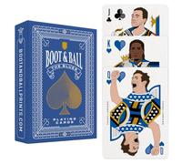Boot & Ball Chelsea Playing Cards, Gift For Football Fans, 54 Card Deck