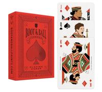 Boot & Ball Liverpool Playing Cards, Gold Foil Detail, Football Fan Gift