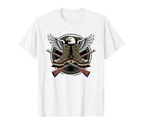 Boot Camp Graduation Vintage Eagle Crest Proud Military T-Shirt