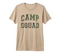 Boot Camp Squad Summer Camping in-Tents Crew Staff Counselor Premium T-Shirt