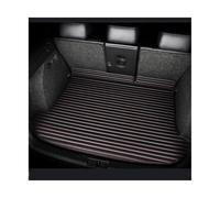 Boot Carpet Car Trunk Mat For VW For EOS 2007 2008 2009 2010 Accessories Interior Auto Anti Leather Carpet Boot Mat Liner(BLK red)