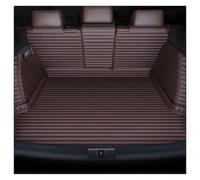 Boot Carpet Car Trunk Mat For VW For EOS 2007 2008 2009 2010 Accessories Interior Auto Anti Leather Carpet Boot Mat Liner(Coffee 1)