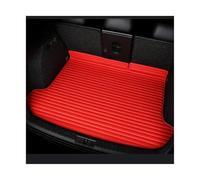 Boot Carpet Car Trunk Mat For VW For EOS 2007 2008 2009 2010 Accessories Interior Auto Anti Leather Carpet Boot Mat Liner(Red)