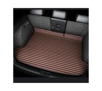 Boot Carpet Car Trunk Mat For VW For EOS 2007 2008 2009 2010 Accessories Interior Auto Anti Leather Carpet Boot Mat Liner(Coffee)