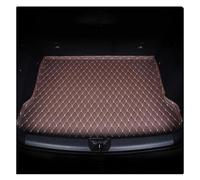 Boot Carpet For Geometry A 2019 2020 2021 High Edge Styling Car Rear Trunk Mat Leather Anti-Dirty Cargo Cover Mat(Brown)