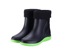 Boot Cuffs Short Rain Women Buckle Shoe Toe Middle Women's Boots (GN2, 7)