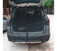 Boot Door Privacy Curtains Mesh Boot Window Screen UV Protection Car Sunshade Car Mosquito Net Mesh Sunshade Screen SUV Accessories for Self Driving Tour