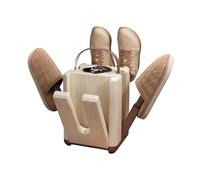 Boot Dryer - 6 Ports Drying Rack Heater Electric Folding Silent Dryer with Timer | For Hikers Campers Maintenance Shoes Home Clothes