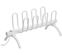 Boot Dryer Electric Rack, Shoes Dryer Ozone, Stable Household Intelligent Thermostat Electric Boot Warmer Machine Shoe Drying Rack with 8 Hooks for Home