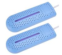 Boot Dryer, Electric Shoe Dryer, Portable Shoe Dryer and Deodorizer Bedroom Boot Warmer for Cleats, Shoes, Work Boots, Gloves (BLUE)