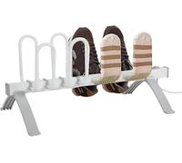 Boot Dryer, Electric Shoe with 4 Racks, Standing Shoe Dryer for Work Boots, Football Boot & Trainer Electric, Fast Drying Rack for Socks & Gloves