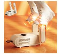 Boot Dryer Foldable, Boot Warmer Dryer with Heat Foldable Expandable with Blu-Ray/3 Modes Timer, Ski Boot Dryer Portable Boot Dryer Foldable for Camping Travelling or Skiing