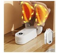 Boot Dryer Foldable, Football Boot Dryer with Heat Fan Portable Folding Design and Timer, Shoe Warmer Dryer Shoe Rack for Dryer for Camping Travelling or Skiing