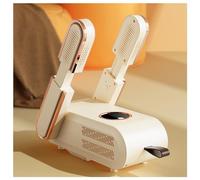Boot Dryer Foldable, Show Dryer Foldable Expandable with Blu-Ray/3 Modes Timer, Shoes Dryer Machine Electric Boot Dryer for Hats Socks Ski Boots