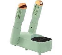 Boot Dryer for Work Boots,Boot Dryer,Glove Dryer,Boot Warmers/Dryer,Multi-Function Folding Timer Dryer,Retractable Air Outlet,Smart Panel - for Work Boots, Gloves, Hats, Socks, Ski Boots green