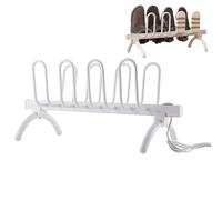 Boot Dryer Rack, 4 Pairs Electric Shoe Dryer, 45-55 ℃ Constant Temperature and 80W Low Energy Consumption, Surface Painting Treatment and Non-rust, For Boots, Leather Shoes, Socks, Gloves