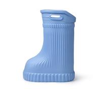 Boot Foot Spa Bath with Massage Nodules,Large Basin to Soak,Deep Calf Soaking Tub for Relaxation & Pain Relief (Blue,L)
